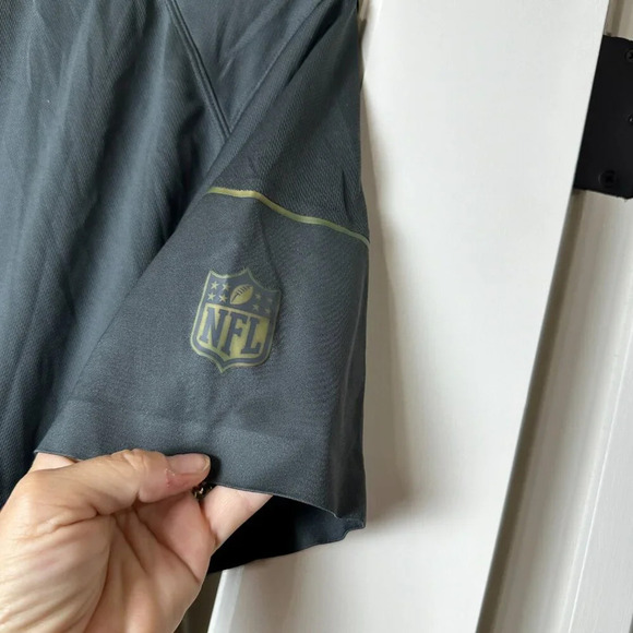 DENVER BRONCO'S NIKE Dri-fit NFL Super Bowl 50 Polo Shirt - size large - Picture 9 of 10